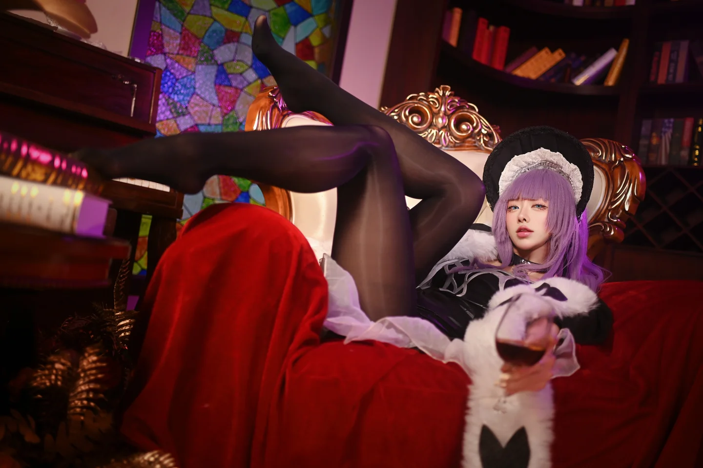 前野太太 - No.003 碧蓝航线 塔什干 [22P-92MB] tg@simisebaisi 【丝足阁】009.webp